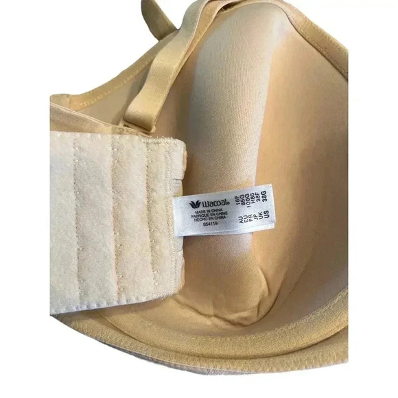 WACOAL wear anyway strapless bra size 38G - Picture 3 of 4